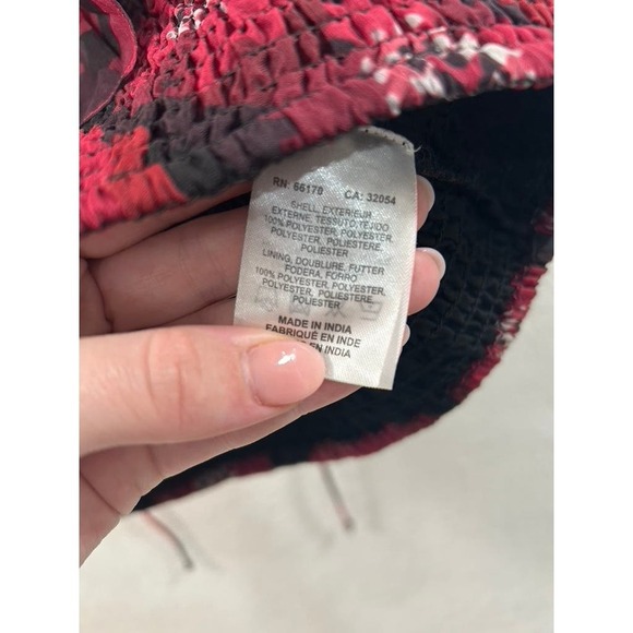 Anthropologie Red Ruffled Blouse - Picture 7 of 7